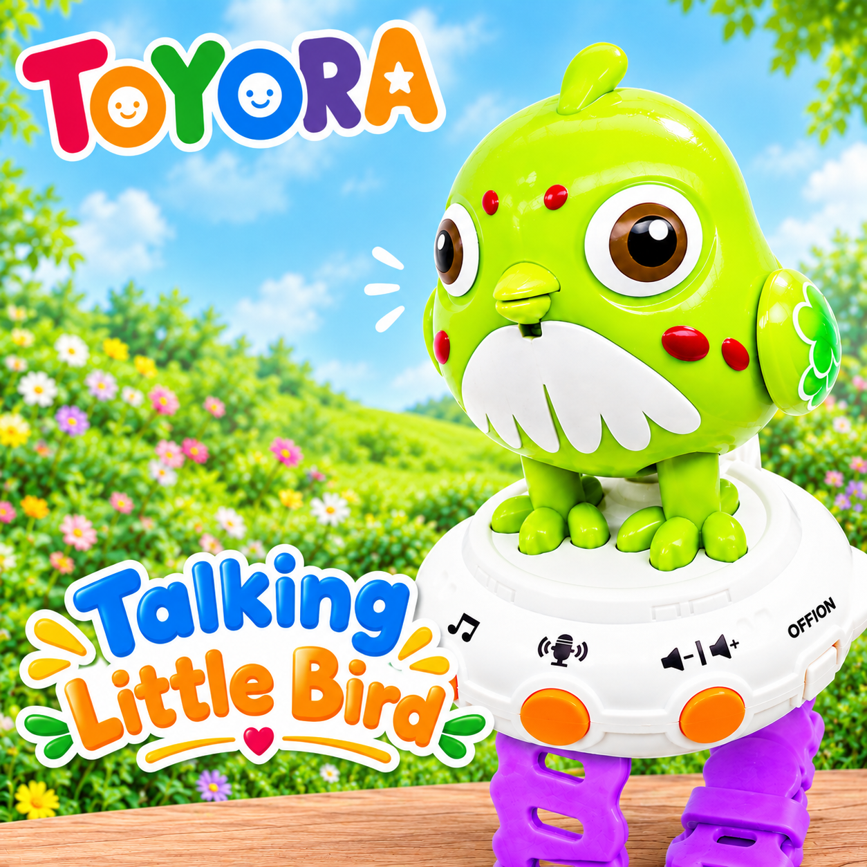 Kids Cute Bird Voice Interaction Watch